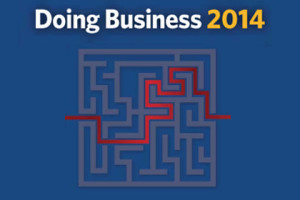 Украина поднялась на 112-е место в рейтинге Doing Business 2014